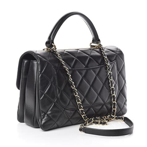 chanel lambskin black bag|chanel lambskin medium flap bag.